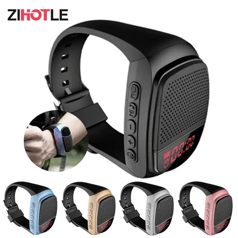 ZIHOTLE B90 Wrist Watch Bluetooth USB Charging Wearable Portable Outdoor Sports Cycg Running Speaker_voghion.com