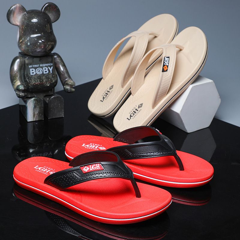 Neue Flip-Flops 25 Sommermode Casual Anti Slip Beach Clip On für Outdoor Wear Trend Wear-resistant Herren Hausschuhe_voghion.com