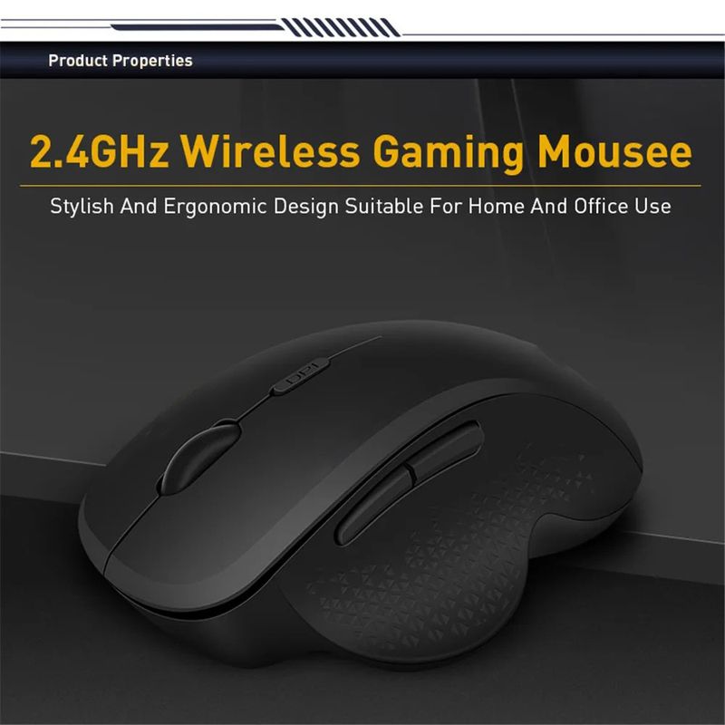 Souris filaire, souris ergonomique pour ordinateur, PC, souris optique avec prise USB, 6 boutons, 2,4 GHz, souris filaire, 1600 DPI pour ordinateur portable_voghion.com