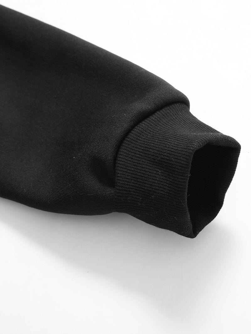 Moletom masculino com capuz e zíper, design de bolso, outono e inverno_voghion.com
