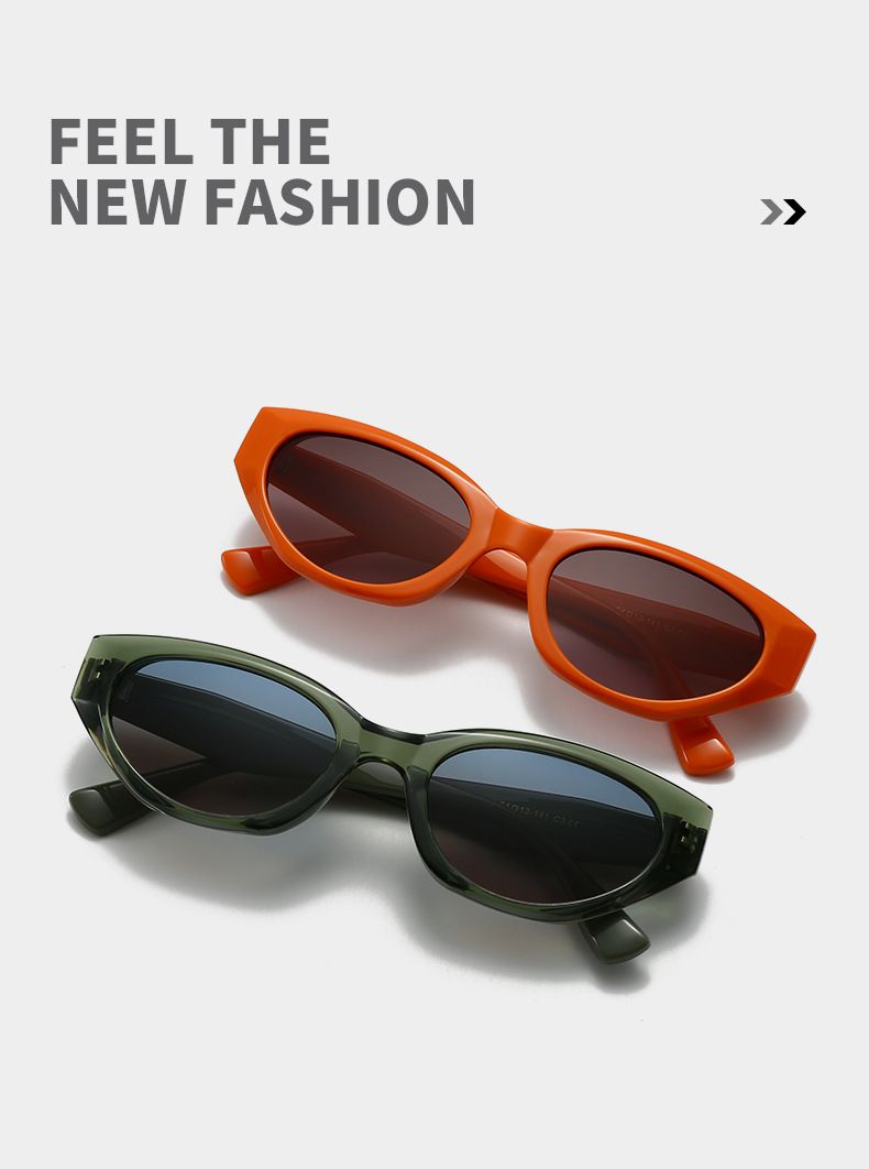 New Polarized TAC With Cat Eyes, High-end And Fashionable Wearing Style, UV Resistant Outdoor Driving Mirror 5107_voghion.com