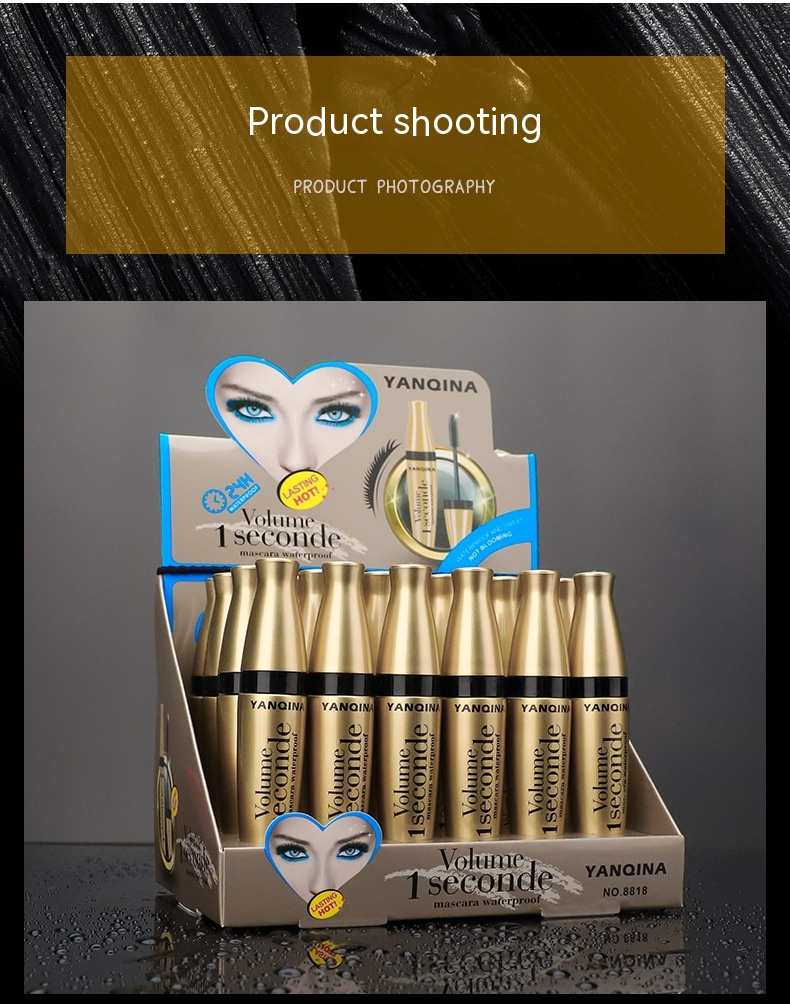 Cabeça de silicone preta YANQINA à prova d'água, fina e antimanchas 3D_voghion.com