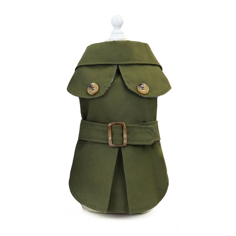 Herbst Neue Kollektion 20 Dreifarbige Windjacke für kleine Hunde und Haustiere, Winterkleidung_voghion.com