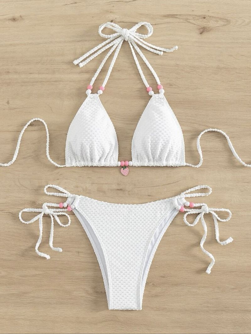 Damenbekleidung Einfarbiger Damen-Badeanzug_voghion.com