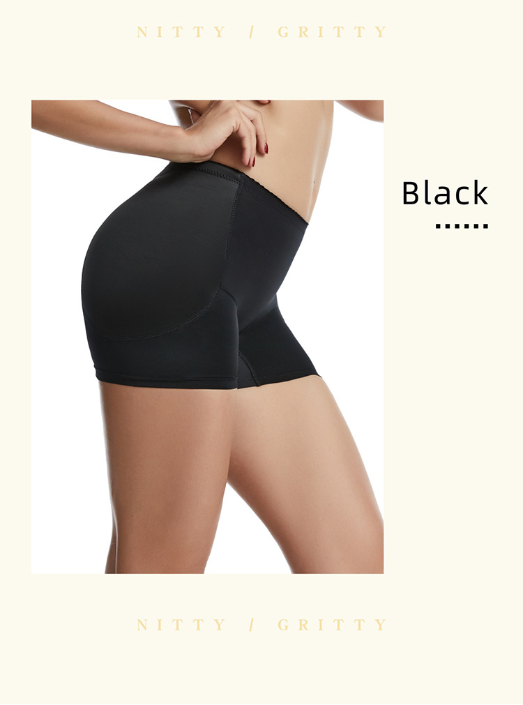 kvinnors byxor för kroppsformning och bukkontroll, fixerade svampkuddar för falska rumpa, förstärkning av skinkor och grenar, skönhetsunderkläder för botten och grenen_voghion.com