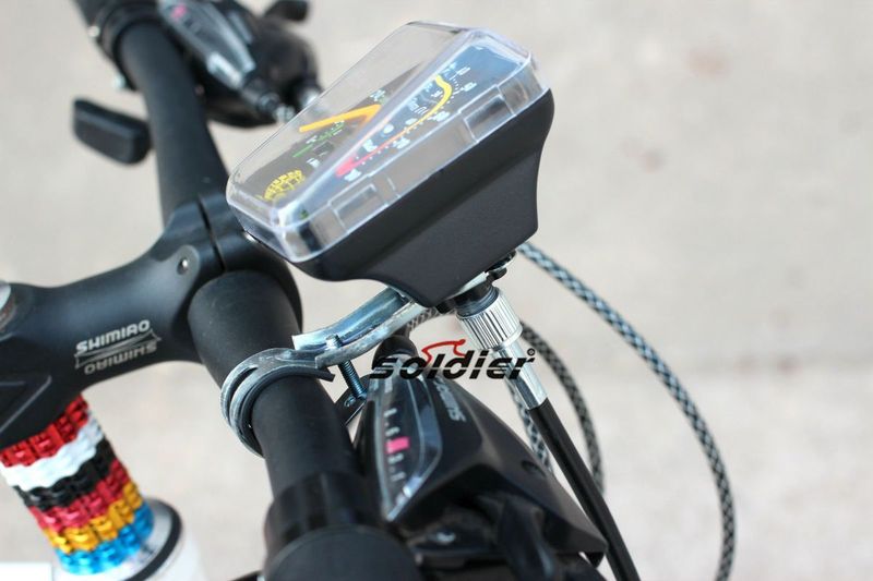 Bicycle Three-in-One Mountain Bike Mechanical Speedometer Speed Display Odometer Counter_voghion.com