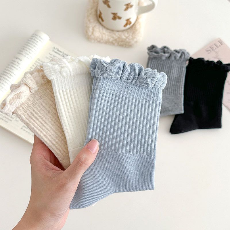 Women's Socks, 2025 Fall/Winter New Mid-Calf Socks_voghion.com