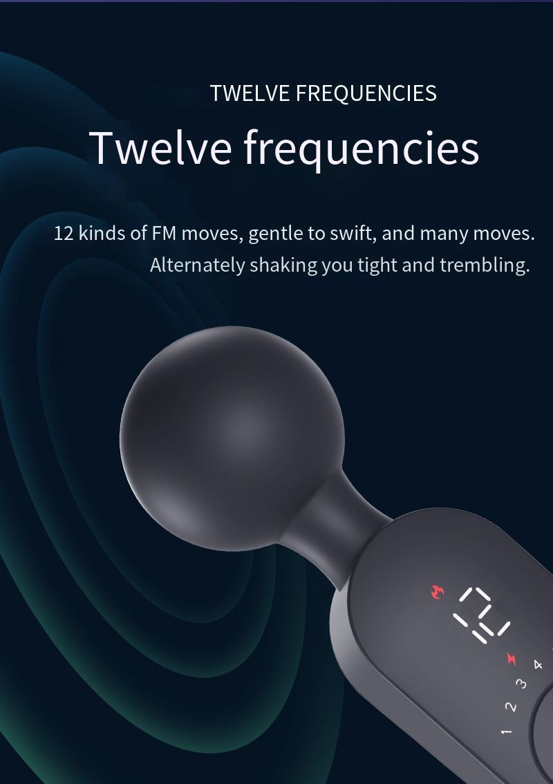 2023Ares-AV Vibrator 72-Gang Female Second Tide Klitoris G-Punkt KWD Stimulator Beheizte Masturbation Dev2023_voghion.com