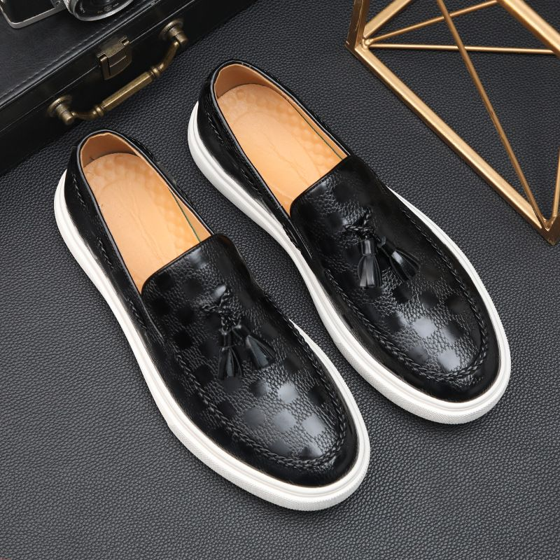 Selling Doudou for Men 2024 New Summer Breathable Lefu One Step Lazy Shoes, Korean Versatile Casual Shoes_voghion.com