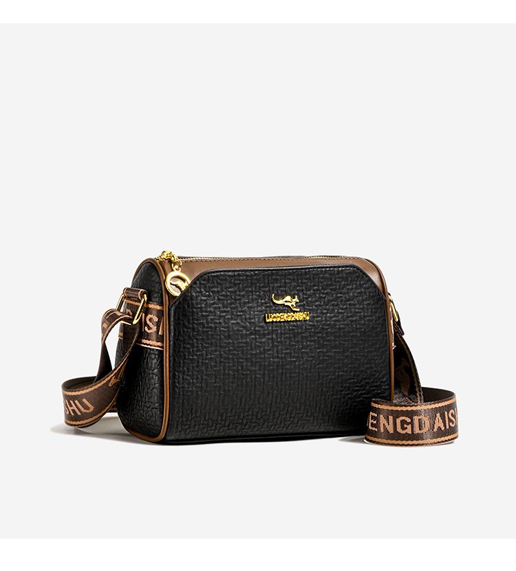 Borsa a tracolla singola con tracolla larga, casual, alla moda e alla moda, nuova, alla moda e alla moda, stile Boston, da donna_voghion.com