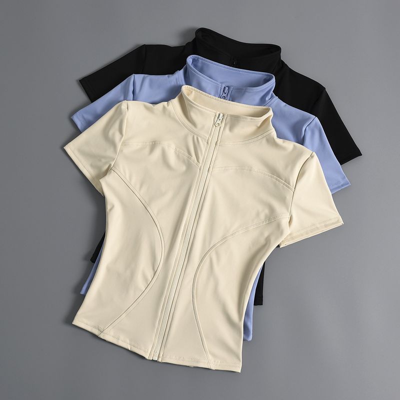 Damenbekleidung Damen Radsportbekleidung Outdoor-Sport Yoga-Trainingsoberteile_voghion.com