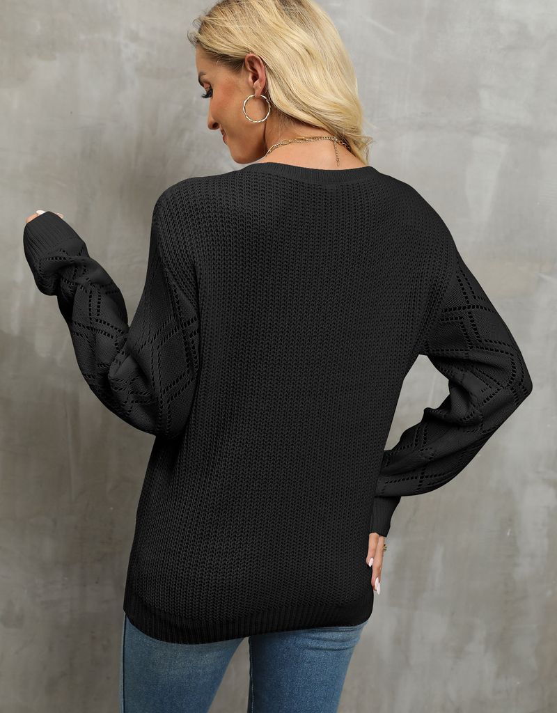 Frae locker Casual Pullover fir Fraen_voghion.com