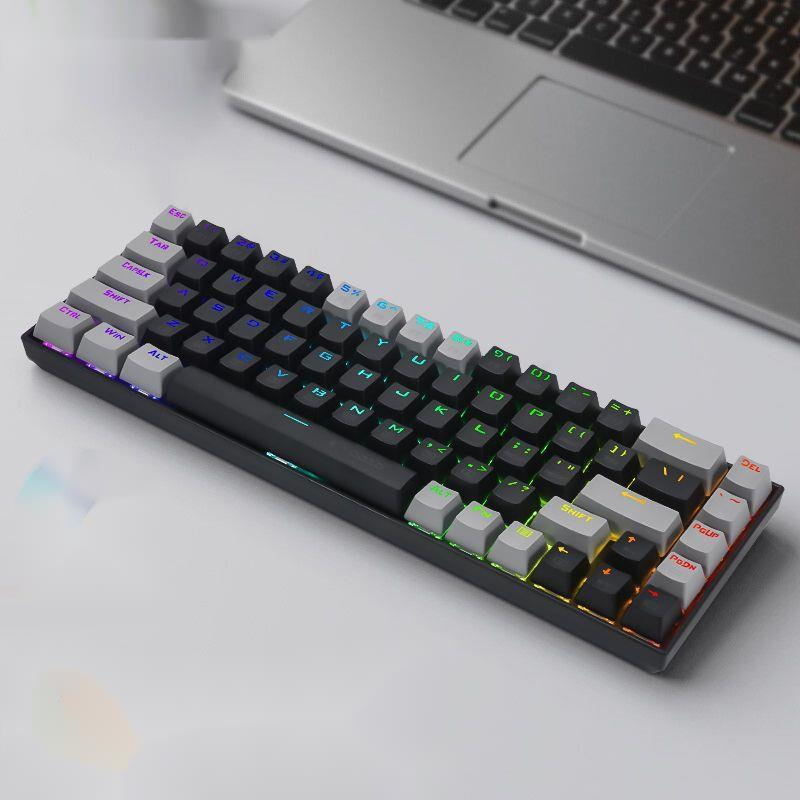 Mechanical Keyboard Blue Red Switch Wireless Wired Computer Laptop Universal Gaming Typing_voghion.com