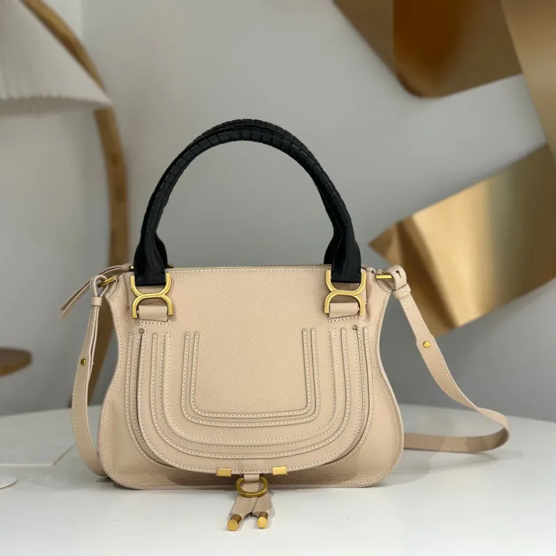 Handtasche Crossbody Umhängetaschen Große Kleine Mittlere Designer Damen Handtasche Sac E Mini Denim Satteltasche Schwarze Ledertasche_voghion.com