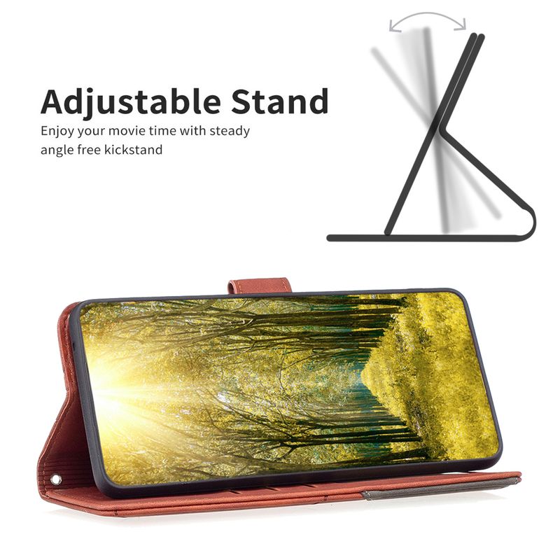 Business Wallet Magnetic Buckle Flip Leather Case for TCL 502 Nxtpaper 305 306 30 405 40 Se Cover With Card Slot_voghion.com