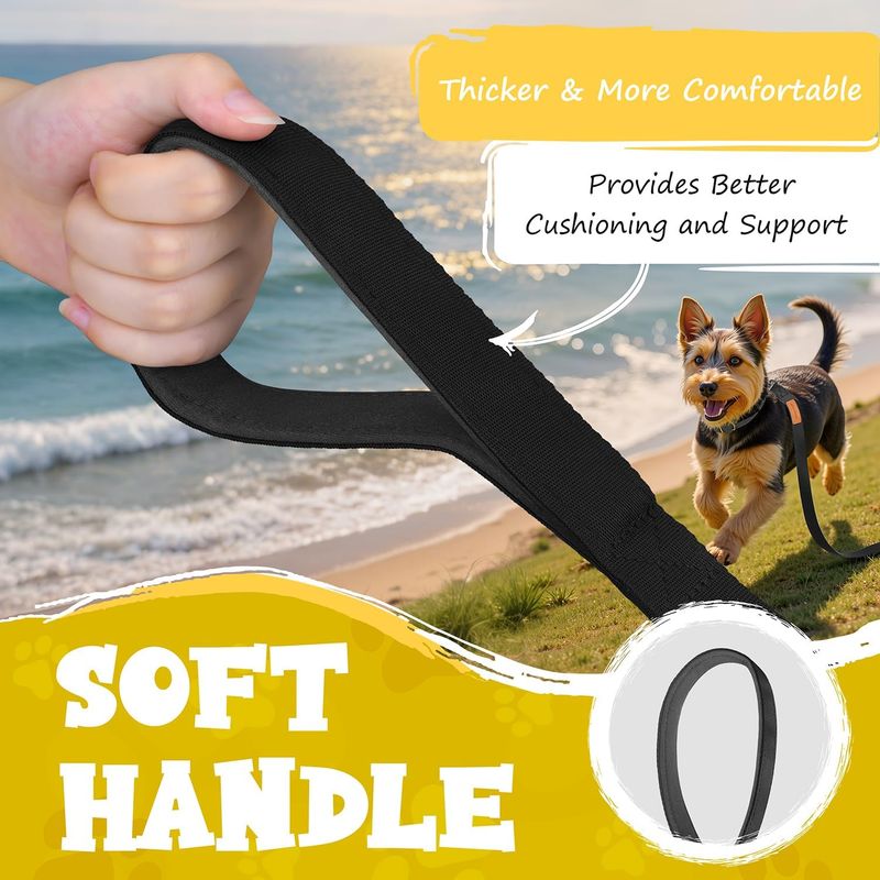 pour chiens, 3m 5m 7m 10m 15m 20m 25m 30m Schleppleine Mit Robusterem Karabiner, Hundeleine Für Große Bis Kleine Hunde, Laufleine Für Spaziergang, Übu_voghion.com