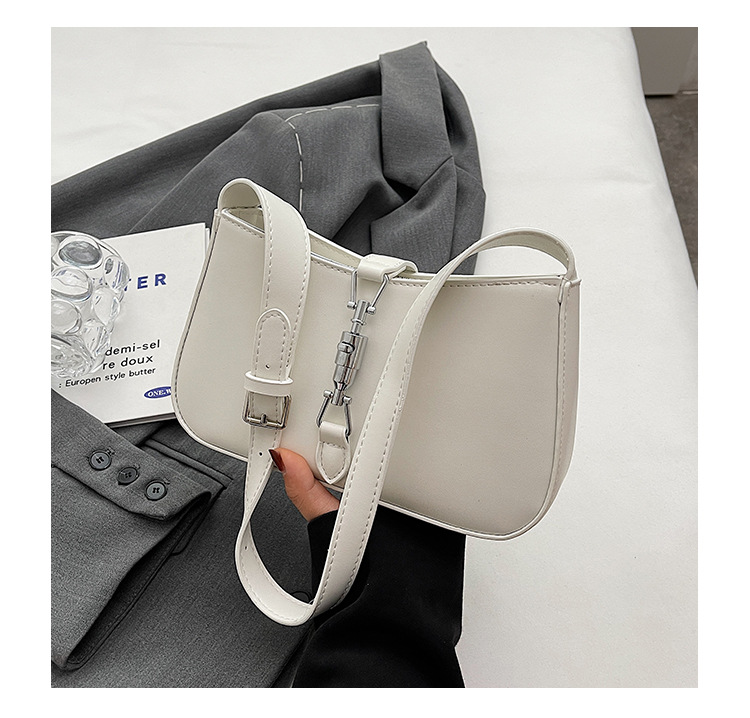 Cross-border French Niche Ladies Bag 2023 New High-end Armpit Bag Retro Texture one-shoulder Messenger bag_voghion.com
