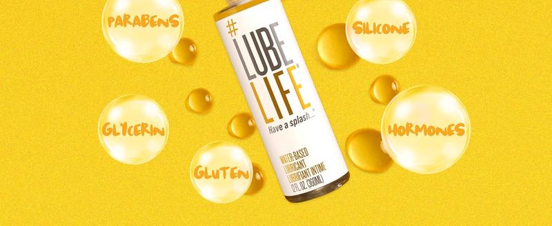 Life Water-Based Personal Lubricant, Lube For Men, Women And Couples, Non-Staining, 12 Fl Oz_voghion.com