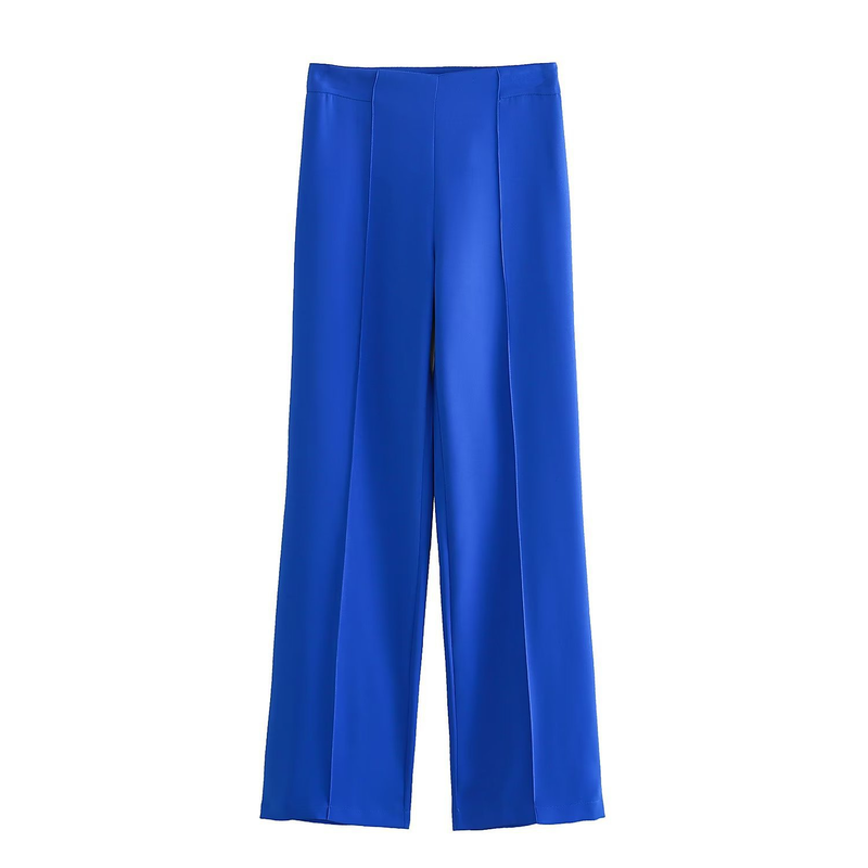 2023 Spring New Women's Clothing Belted Casual Blazer + Pants Set_voghion.com