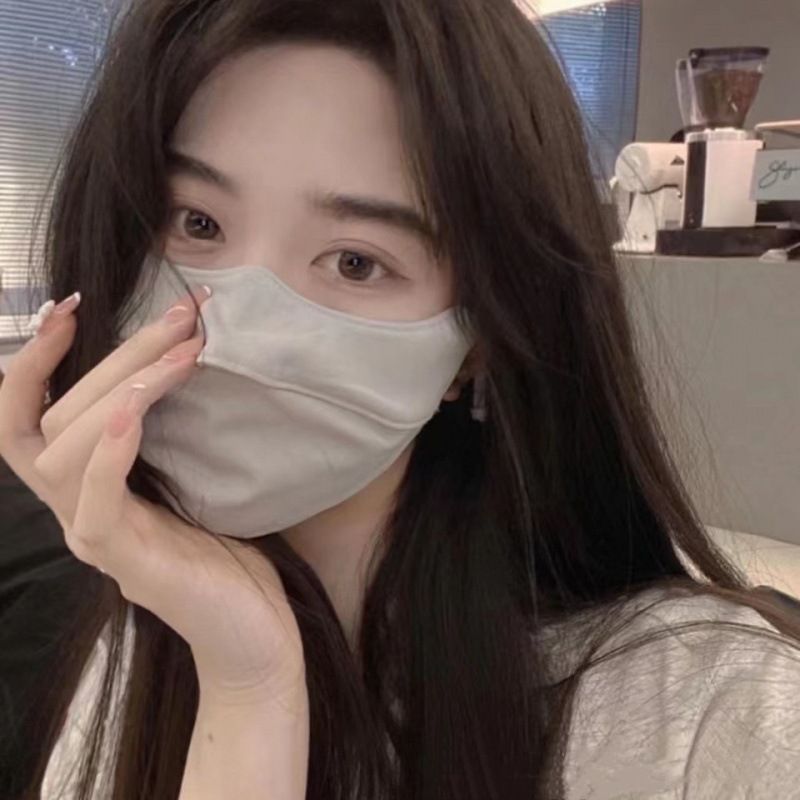 Maschera solare Ice Silk, nuova maschera estiva traspirante ultrasottile per lo sport, protezione UV tridimensionale per gli occhi_voghion.com