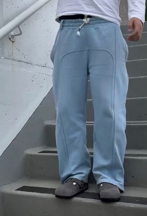 Herenkleding Design Sweatpants Heren Street Casual Broeken Trendy Hip Hop Casual Broeken Losse Rechte Broeken_voghion.com