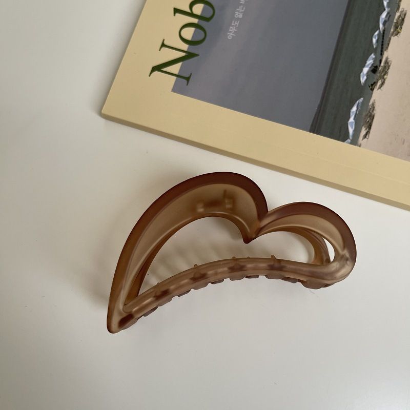 Pince à cheveux en forme de disque pour cheveux de couleur curry, accessoire de coiffure pour célébrités d'Internet coréennes, pince à cheveux en forme de requin, pince à frange, arrière de la tête pour femmes, automne_voghion.com