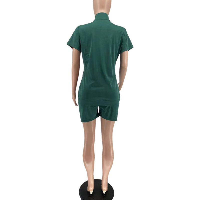 Damenbekleidung Independent Station Sports Casual Fashion Zweiteiliger Taschenanzug_voghion.com