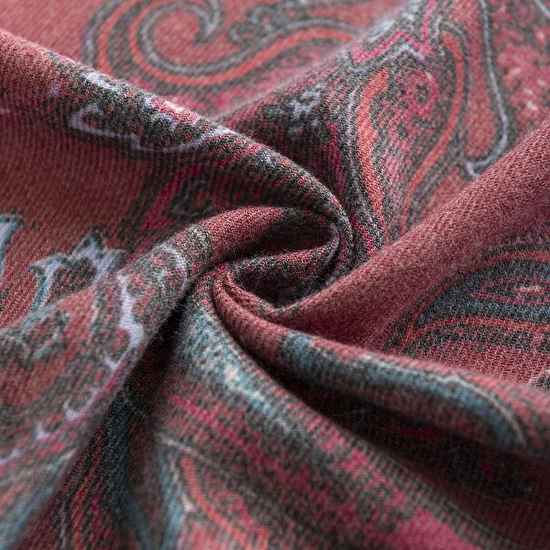 Scarf Autumn and Winter Cashew Nut Printing Female Imitation Cashmere Shawl Thickened Warm and Cold-proof Scarf_voghion.com