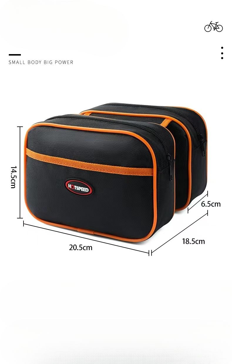 Frame Mountain Road Bike Phone Bicycle Front Hanging Waterproof Storage Bag_voghion.com