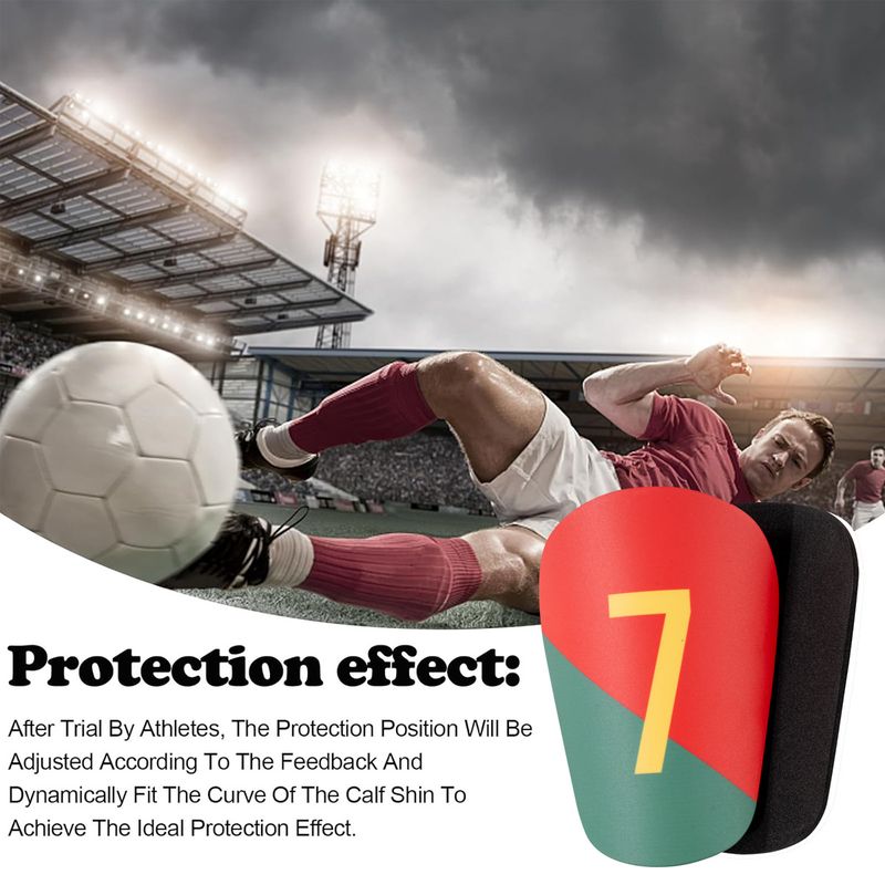 Shin Guard Digital Shin Guards Shinguards Children's Football Inserts Thickened Adult Mini Shin Guards Sports Protective Gear_voghion.com