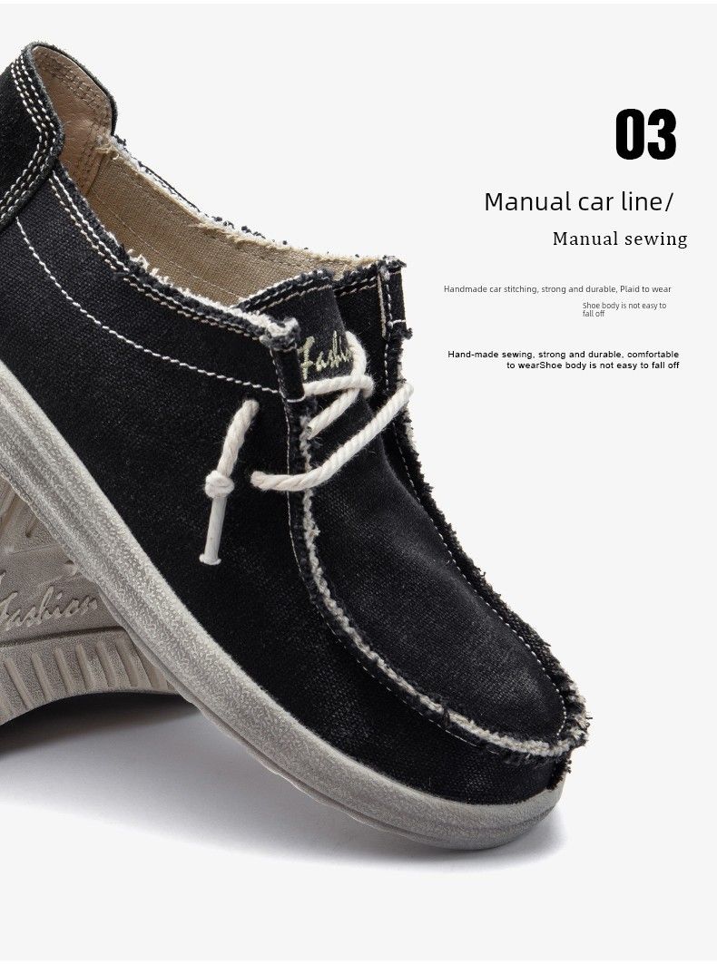 Atmungsaktive Canvas-Schuhe für Herren mit fester Sohle_voghion.com