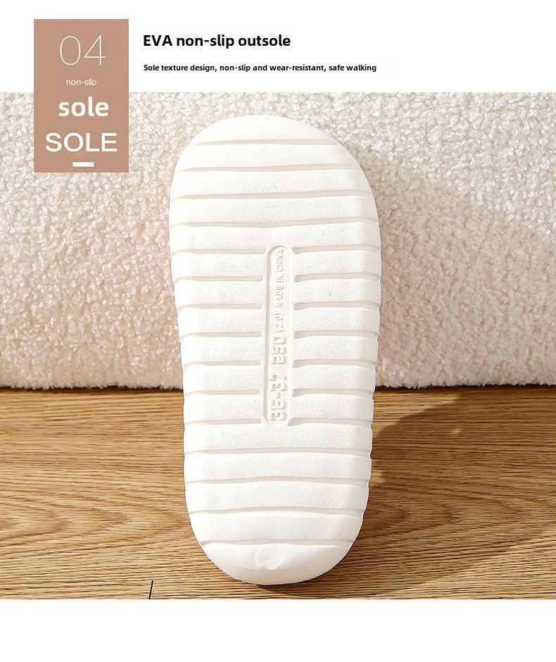 Spring and autumn corduroy home cotton slippers women's wholesale indoor men's and women's EVA thick bottom non-slip floor home warmth_voghion.com