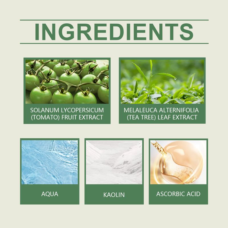 EELHOE Green Tomato Cleanser, Clean Facial Pores, Balance Oil And Moisturize Skin Cleanser_voghion.com