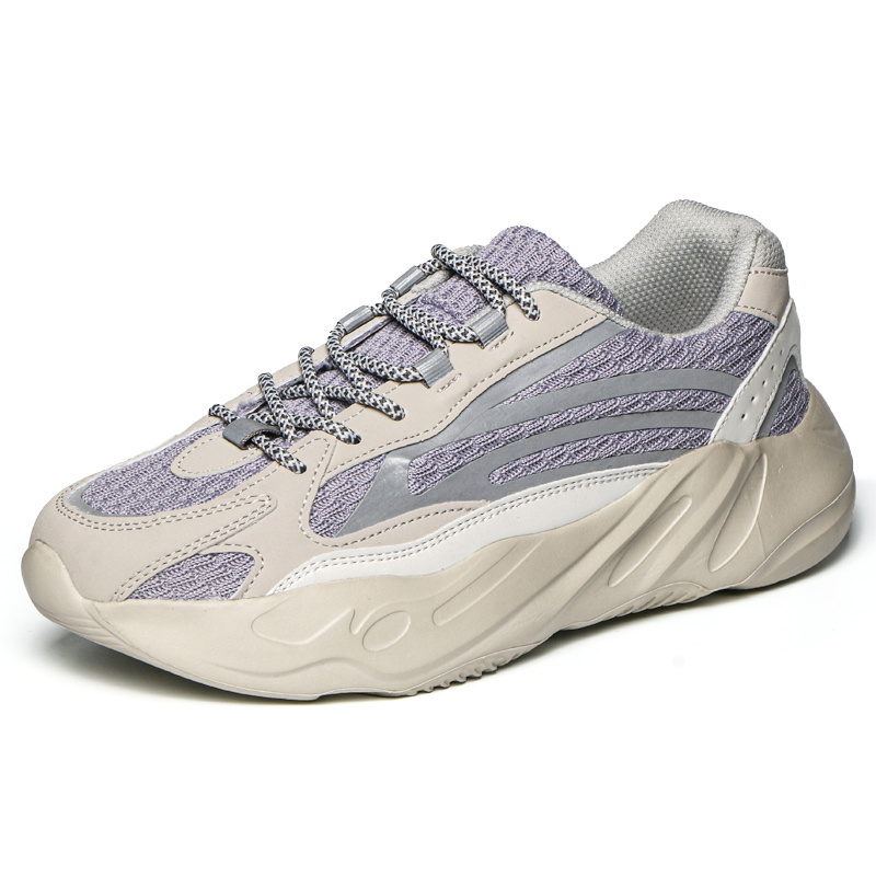 New Men's Mesh Breathable Running Shoes, Lightweight Non-slip Sneakers, Outdoor Walking Shoes_voghion.com