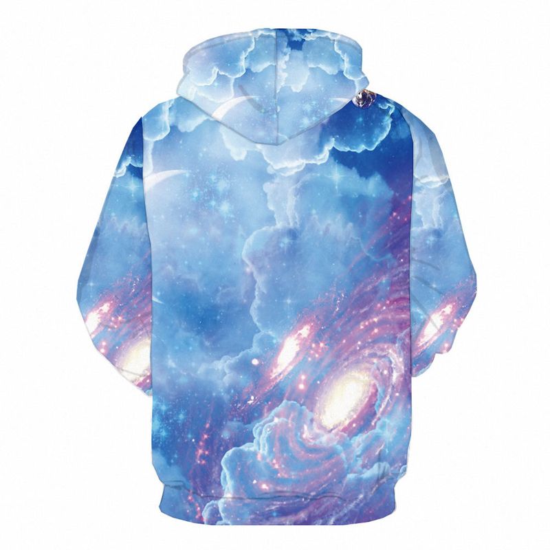 Felpa con cappuccio Space Galaxy da uomo, con stampa 3D, da uomo e da donna, con cappuccio largo, vintage, per bambini, a maniche lunghe, con cappuccio, viola, abbigliamento Nebula_voghion.com