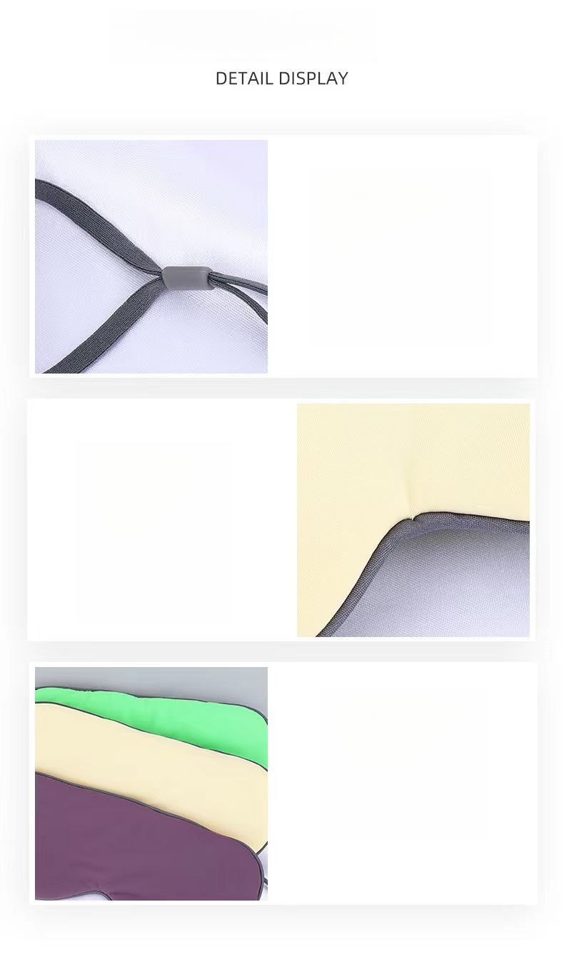 Doppelseitige Schlafmaske für Männer, Frauen, Erwachsene, Studenten, Lichtblockierung, Hilfe, nicht drückend, Müdigkeitslinderung, Kälte und_voghion.com