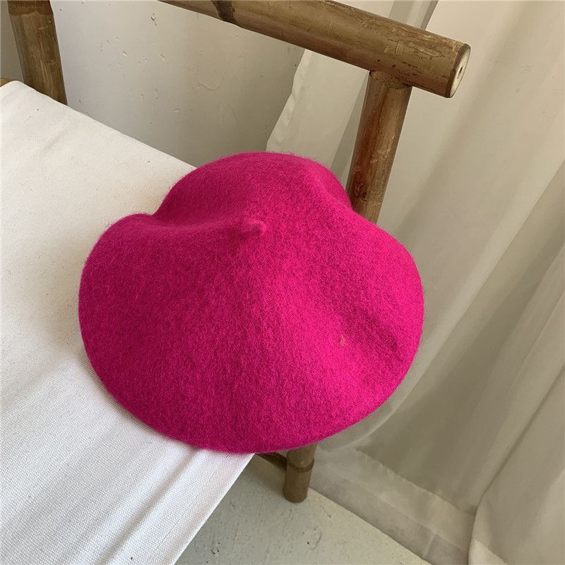 Neuheiten Elegante Wolle Künstler Maler Neue Winter Klassische Heiße Frauen Mädchen Weibliche Verdickte Woll Französisch Hut Baskenmütze Kappe Gorros_voghion.com