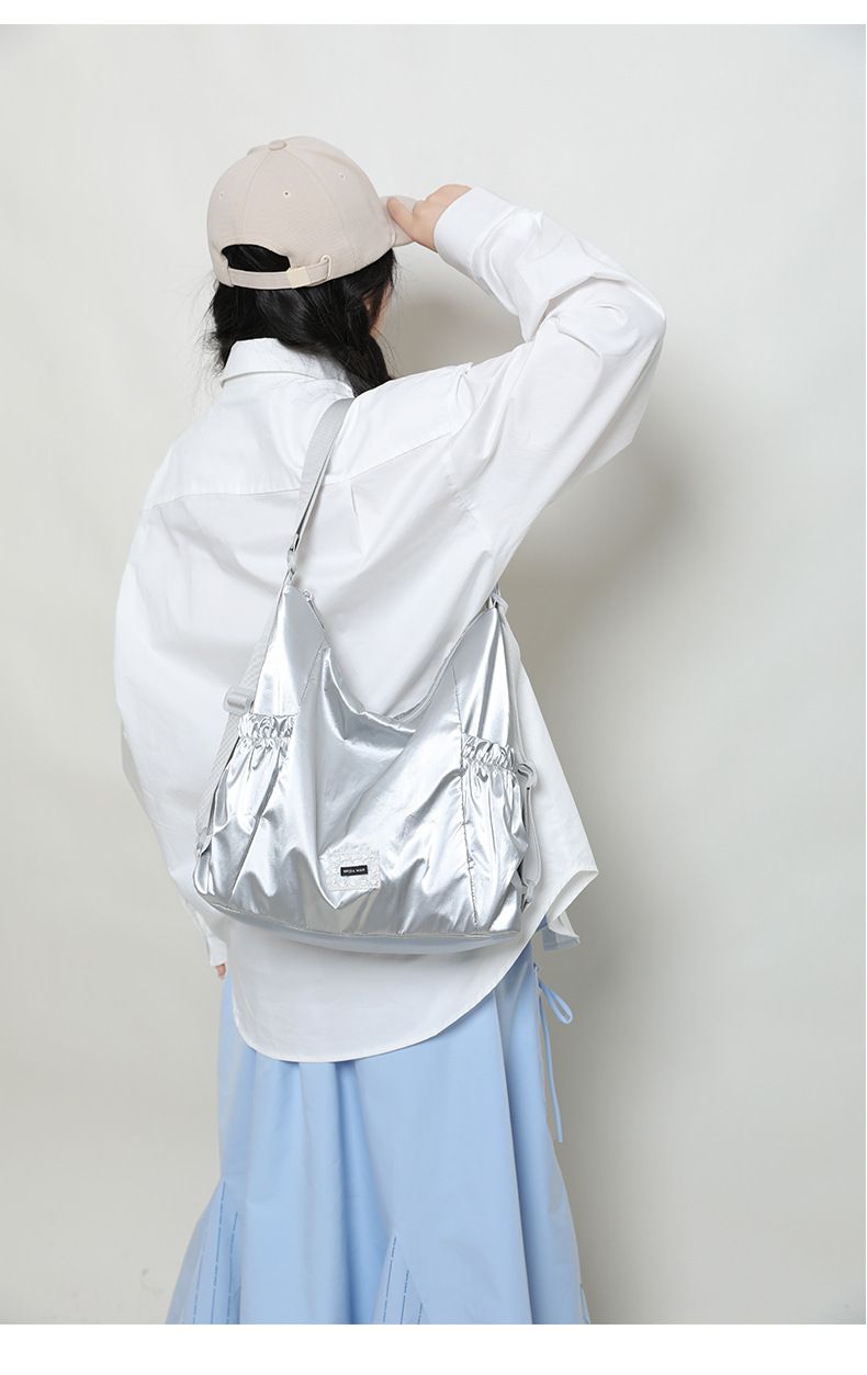 Versione coreana Ins Super Hot Nylon Donna 2054 Nuova Borsa a tracolla grande capacità Casual Lazy Monospalla_voghion.com