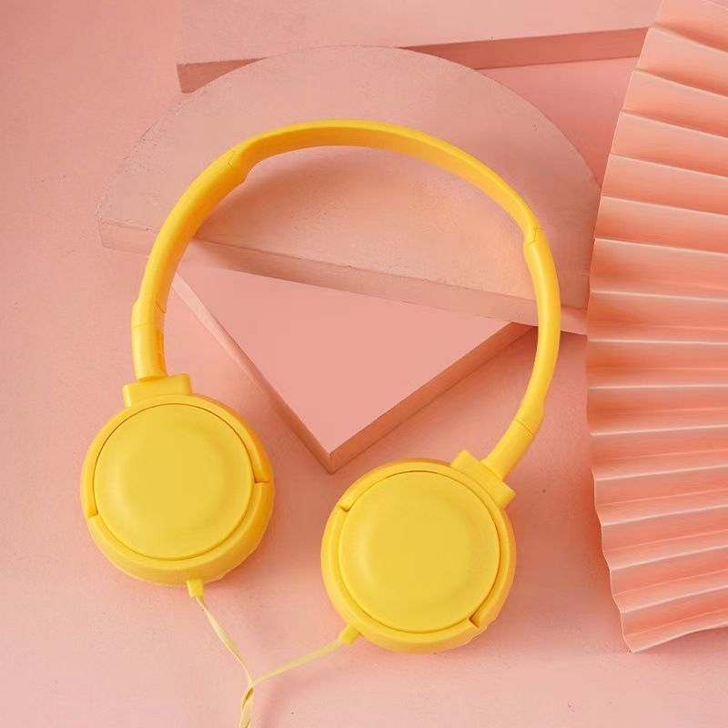 Microfono a nastro Macaron con cuffia MZ-026 di qualità imbattibile, auricolari cablati per computer per bambini_voghion.com