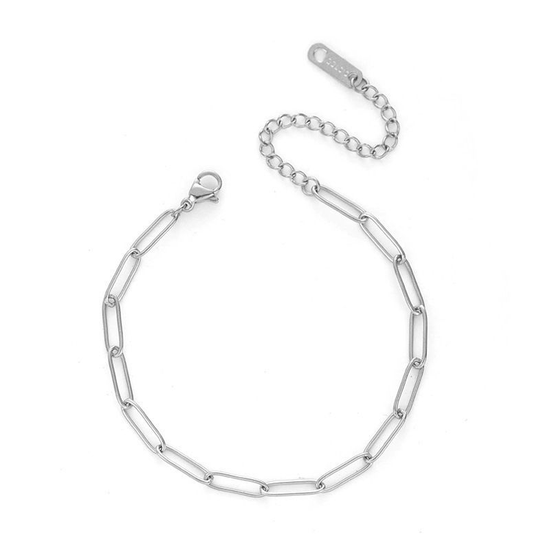 French Style Simple Light Layered Thin Cross Titanium Steel Necklace Unisex Versatile Minimalist Niche Design_voghion.com