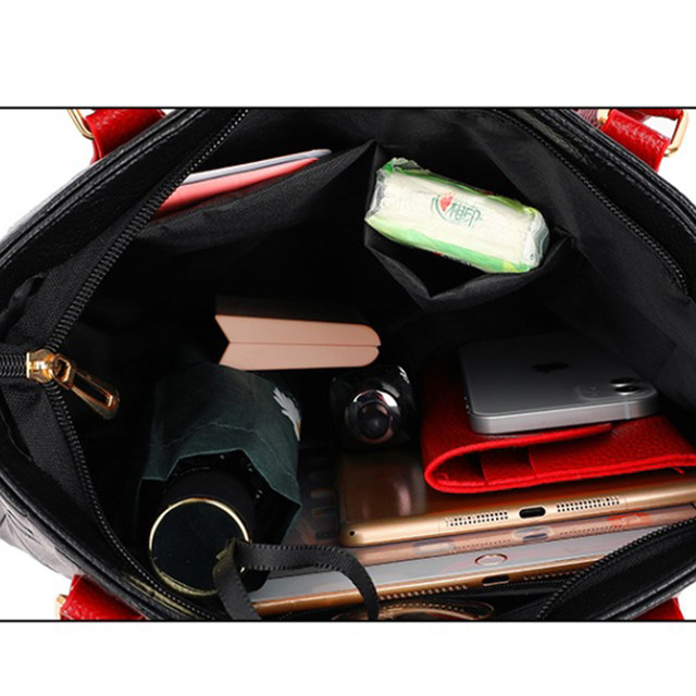Borsa a tracolla casual in pelle PU per donna, borsa a mano di lusso firmata da donna, borsa a tracolla da viaggio di grande capacità_voghion.com