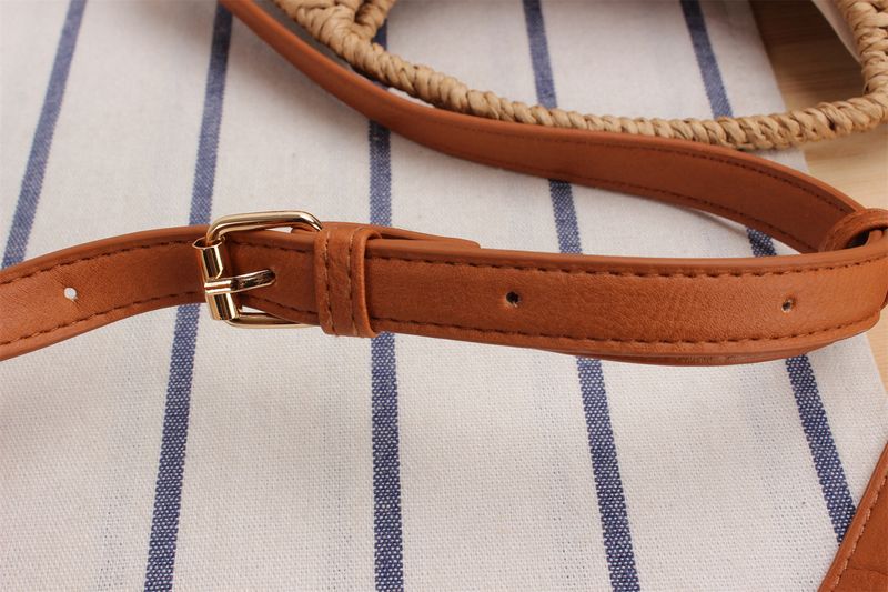 borsa strutturata per le donne borsa di paglia di design di nicchia popolare borsa a tracolla intrecciata alla moda alla moda_voghion.com