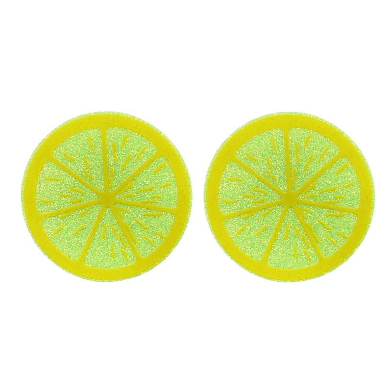 Green Lemon breast Patch Self-adhesive fluorescent breast patch_voghion.com