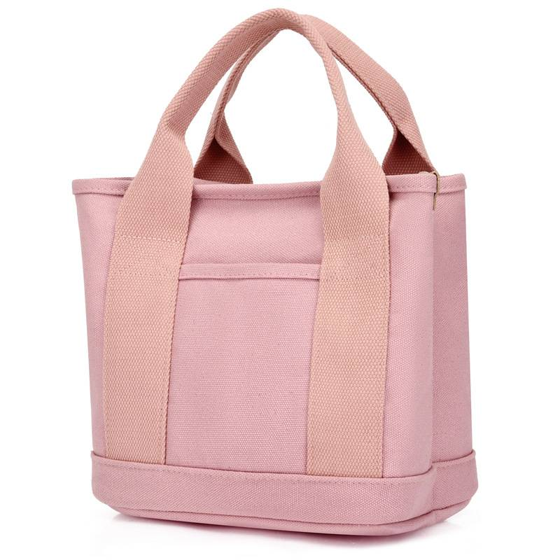 Cartoon fashion simple large capacity handbag daily commuting multi-purpose Bento bag for women_voghion.com