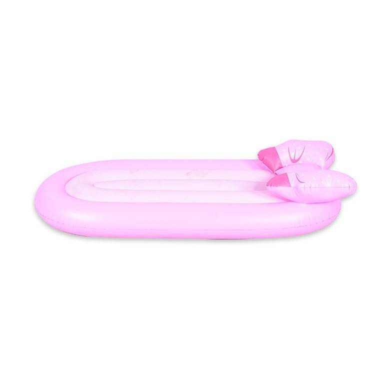 Boia inflável borboleta para piscina, moderna, listrada, rosa, espreguiçadeira aquática para Instagram, cama flutuante de PVC durável para piscina, lago, praia, brinquedo divertido para nadar_voghion.com