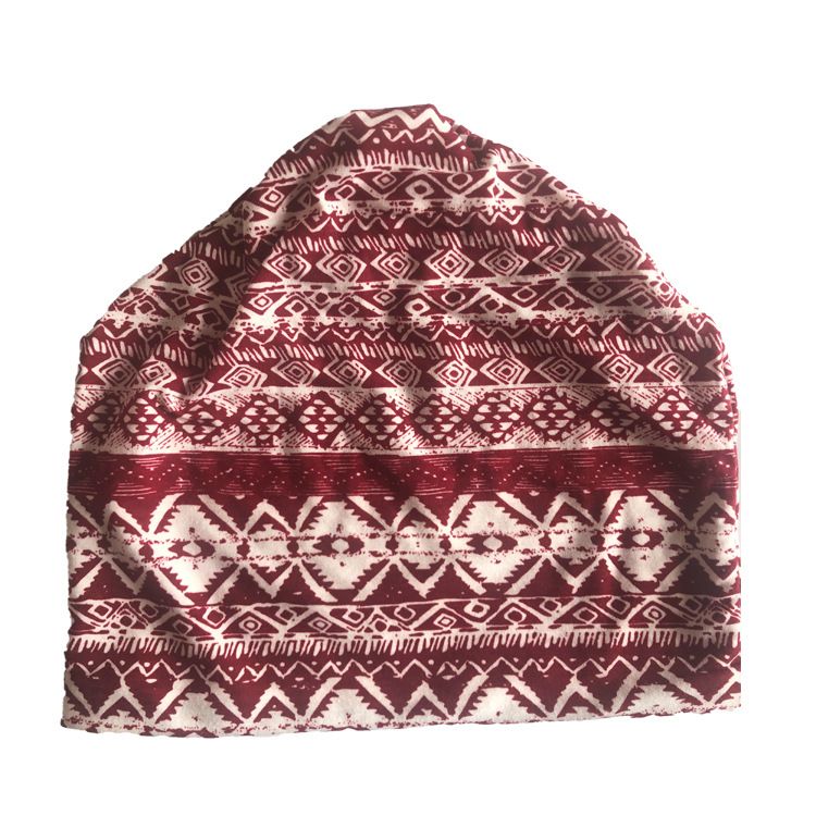 Baotou – écharpe à motif numérique, série de Style ethnique, impression de noix de cajou, trois usages, Hip Hop, chapeau empilable pour femmes enceintes_voghion.com