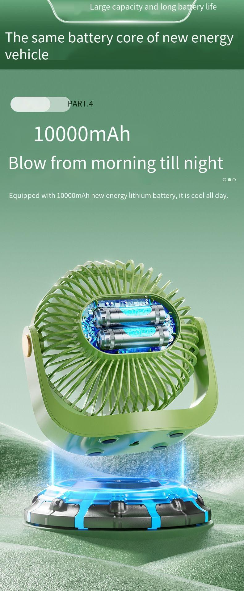 Summer Mini Desktop Office/Student Desktop/Outdoor/Portable/Silent Small Fan Wholesale_voghion.com