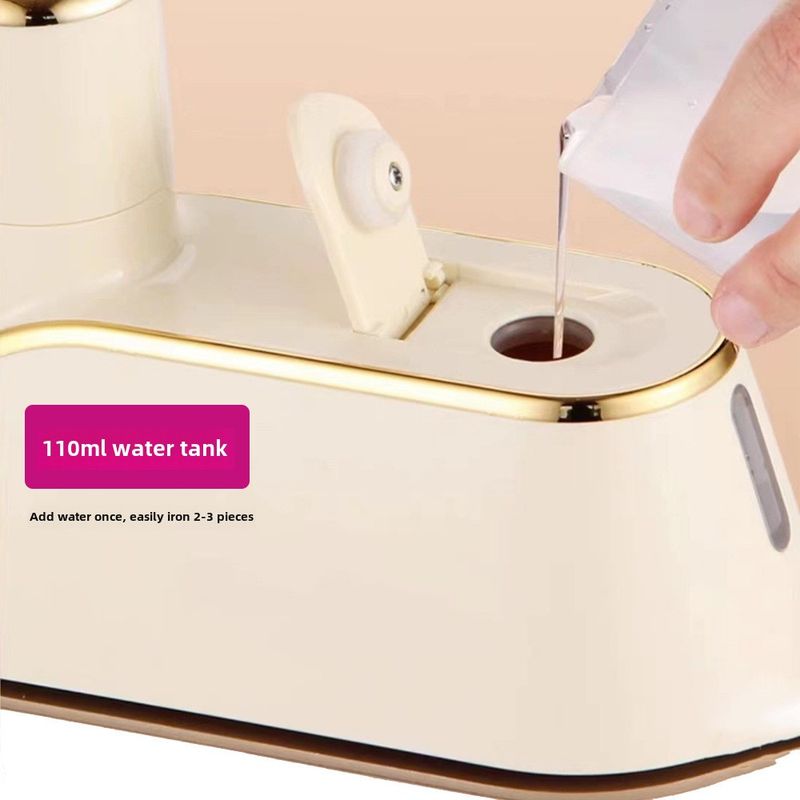 ACZT Travel Steam Iron - Handheld Mini Iron With Hanging Hook & Dual Modes_voghion.com