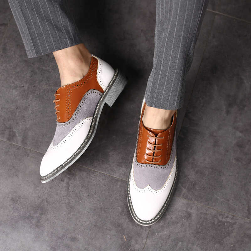 Bullock, matching colors, pointy toes, business casual shoes_voghion.com