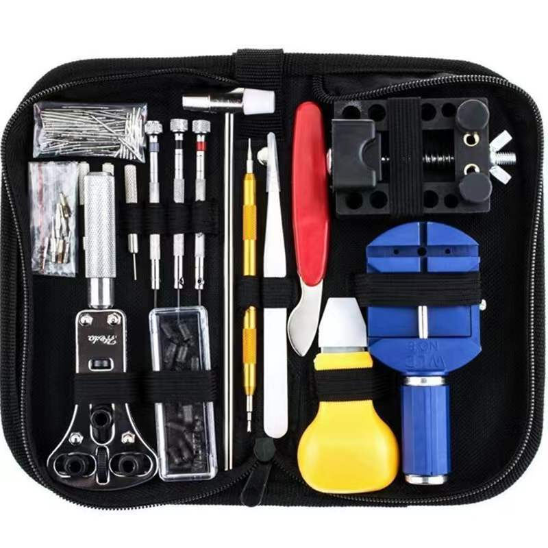 Watch Repair Tools 147 Piece Set Watch Repair Combo Toolkit Remove Strap Open Back Repair Watch_voghion.com